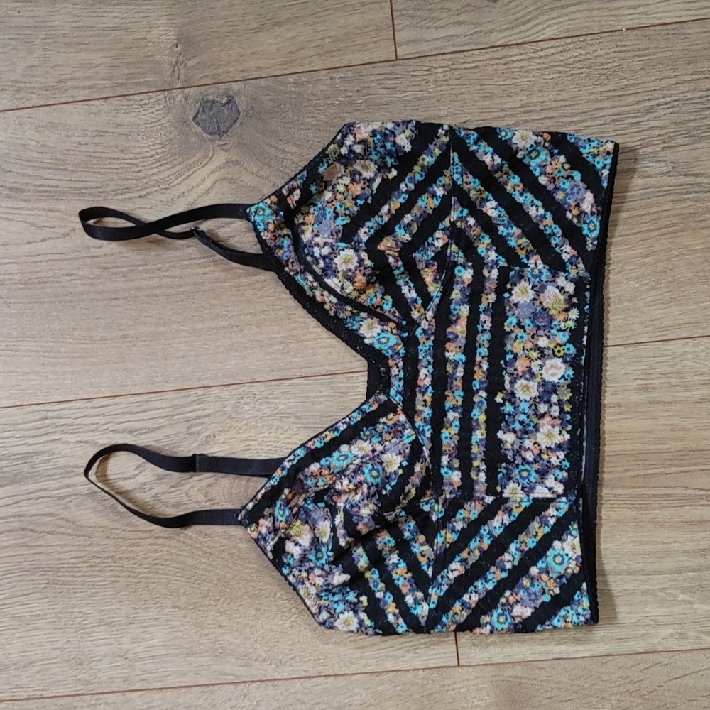 Intimately Free People Bandeau Cropped Tank Bra